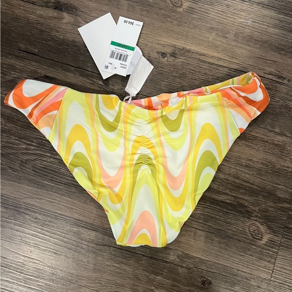 NWT BECCA REVERSIBLE Colorful Women's Swim Bottom - Picture 6 of 6